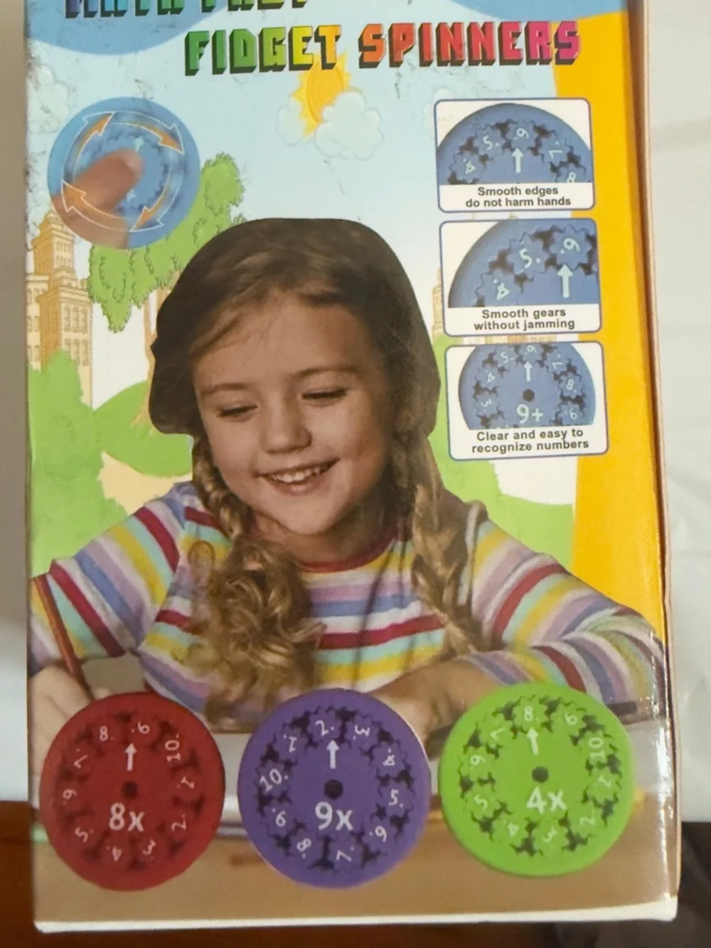 Math Spinner Learning Toy - Kids Educational Toy